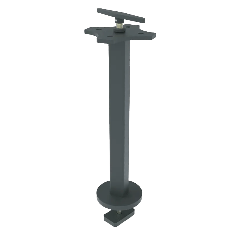 Temporary container anchor post