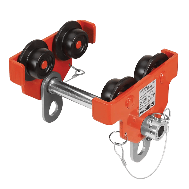 Rolling anchor trolley 