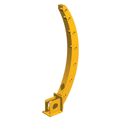 Anchor Post Static lifeline anchor post device