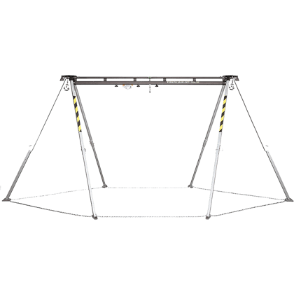 Hexapod Tripod with gantry system