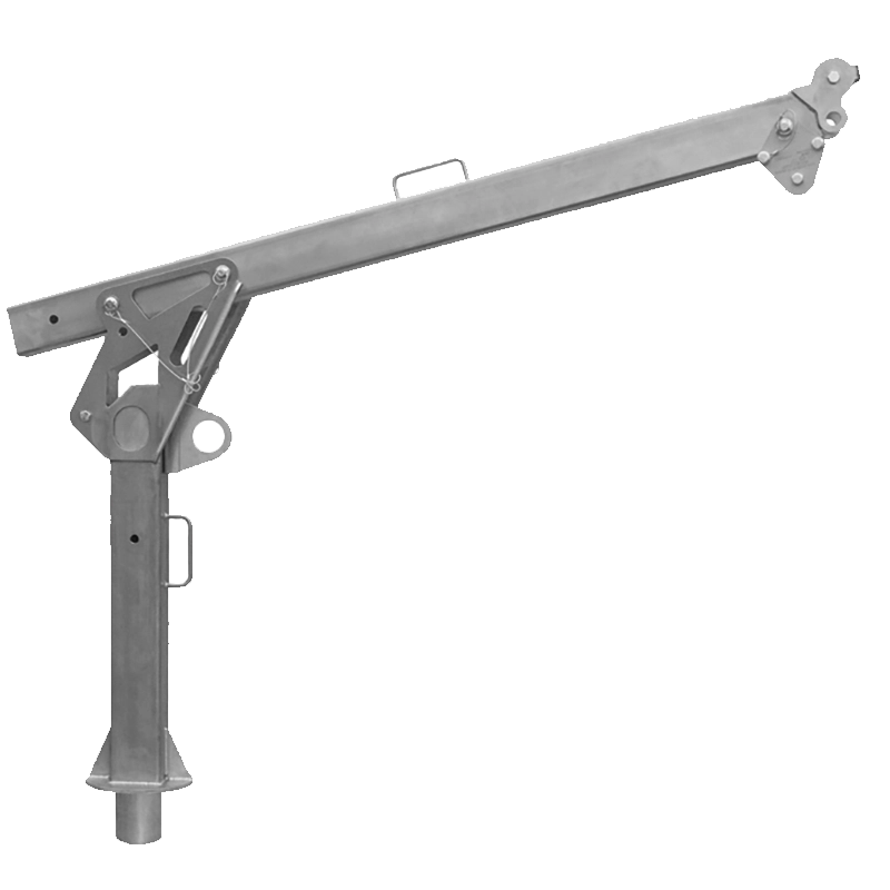 Portable Steel Davit 150 Arm, 60 Mast