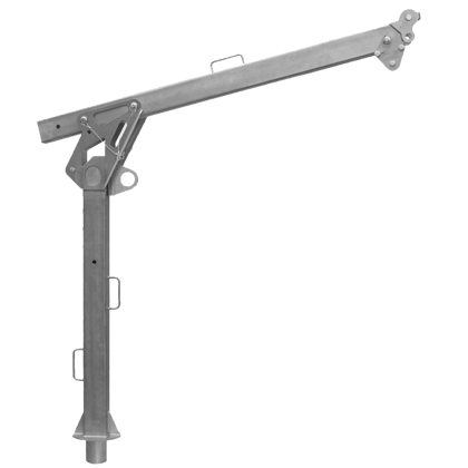 PSD Portable Steel Davit 150 Arm, 120 Mast