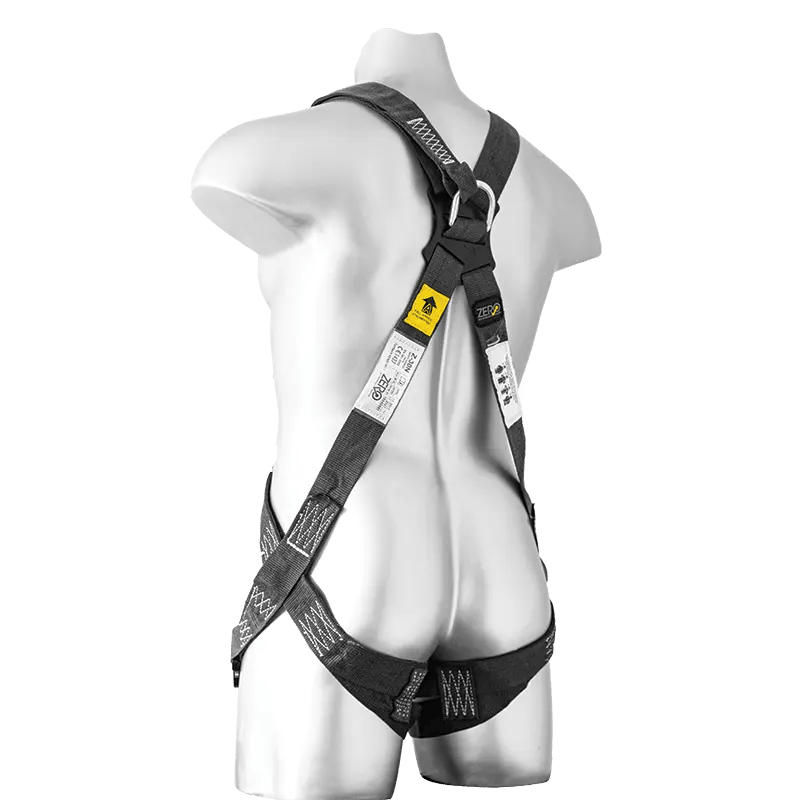 Hot works utility fall arrest harness