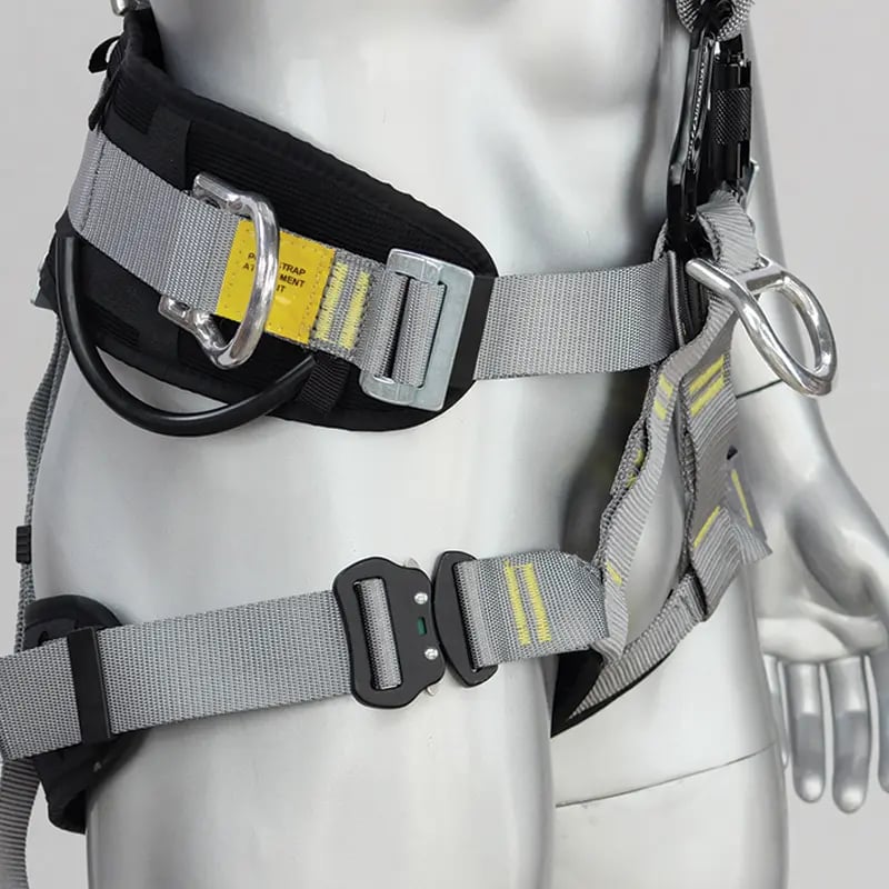 Abseil and fall arrest harness