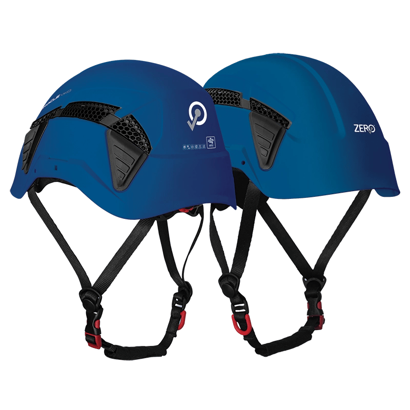 Vented industrial helmet