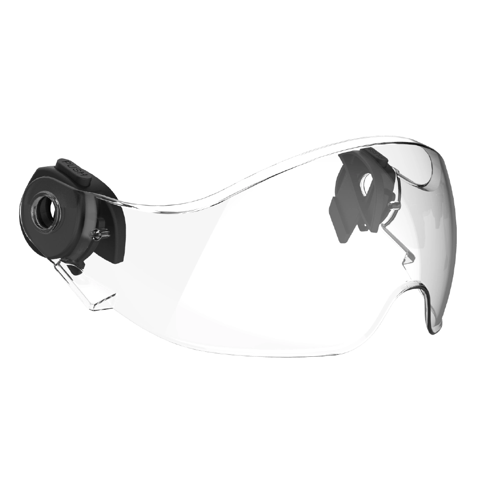 Safety helmet KA1 Half-face clear visor