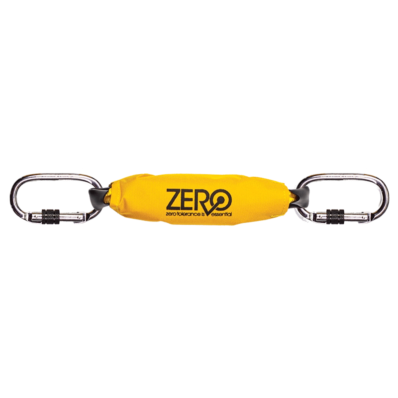 Shock absorber with carabiners 