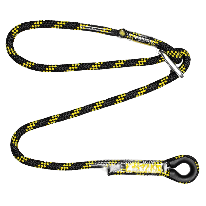 Rope adjustable lanyard 