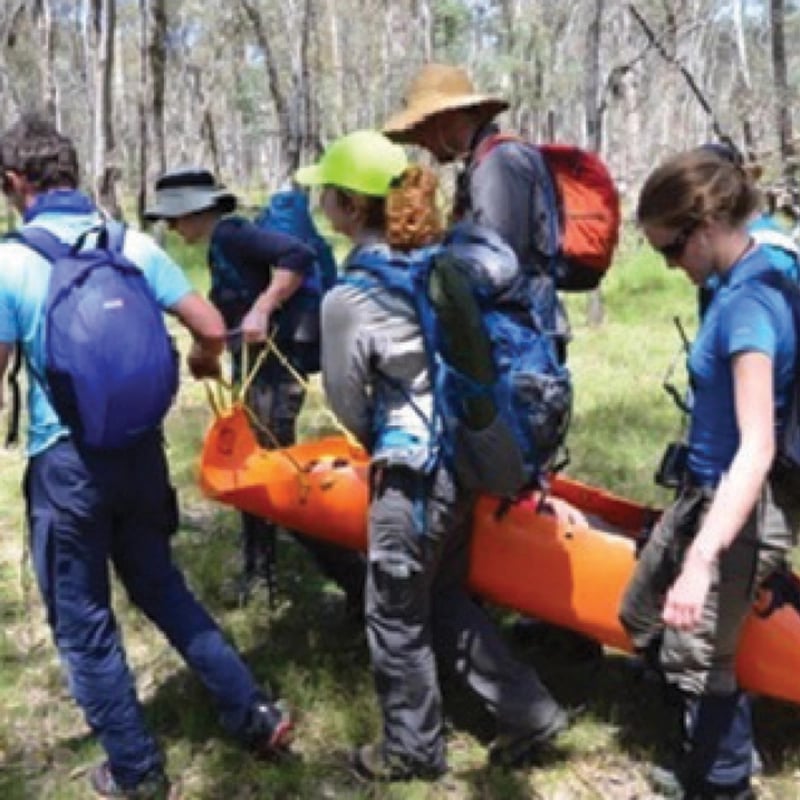 Rescue stretcher kit