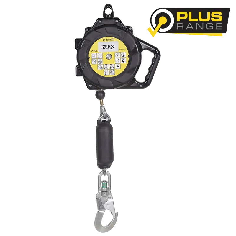 Self-locking cable fall arrest device