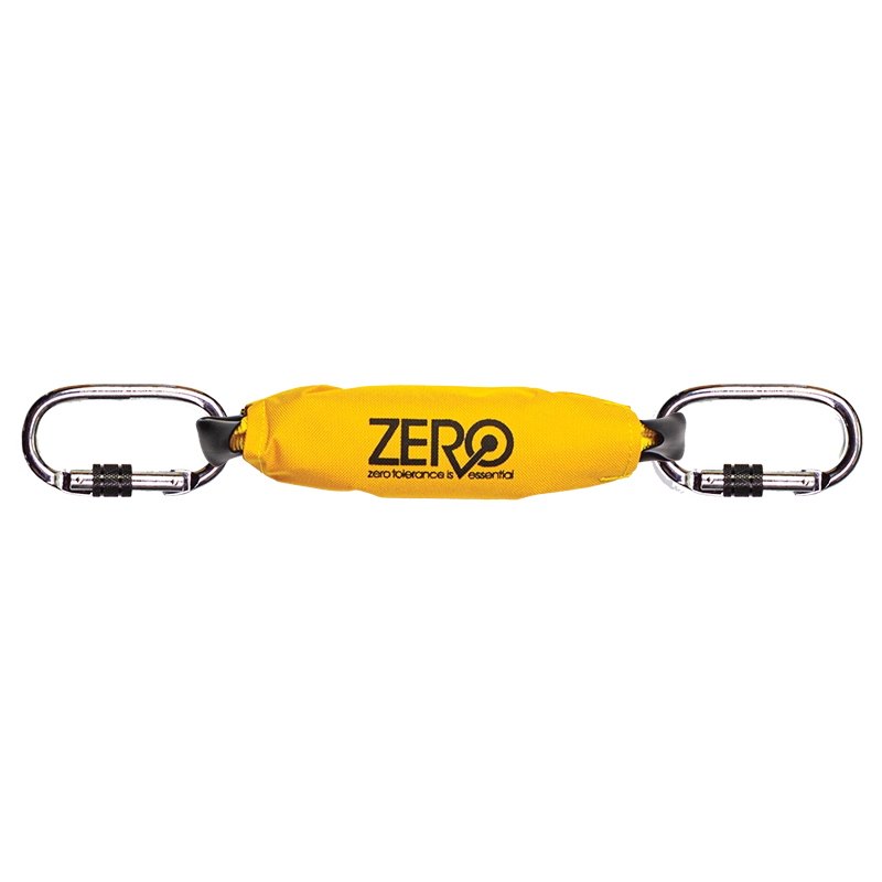 Shock absorber with carabiners 